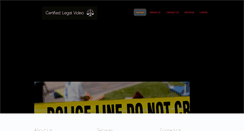 Desktop Screenshot of nycertifiedlegalvideo.com