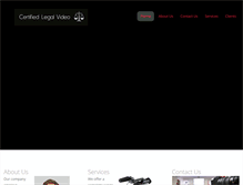 Tablet Screenshot of nycertifiedlegalvideo.com